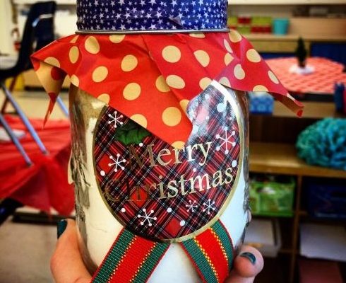 Mason Jar Chocolate Chip Cookies - Holiday Gift